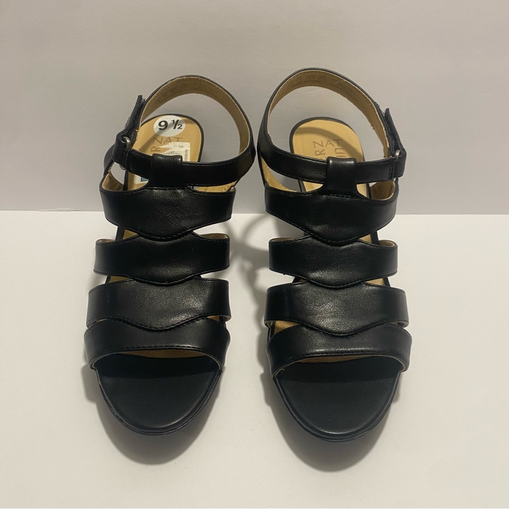 Naturalizer Women's Black Strappy Sandals